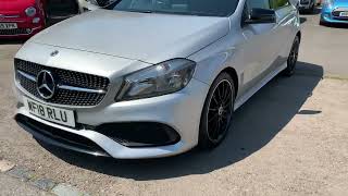 2018 Mercedes A200 AMG Line 16 Petrol Automatic 5dr [upl. by Martica171]