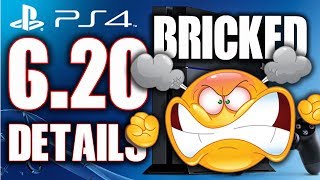 PS4 620 UPDATE System Software Update Details PS4 BRICKED Warning [upl. by Cud]