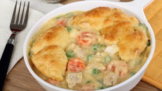 Super EASY Turkey Biscuit Bake 4 Ingredients 5 Minutes Prep [upl. by Adnoved]