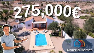 Property for sale in Almeria  4 bedroom villa in Albox with a pool  Villa Marino  AH13747 [upl. by Yve871]