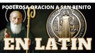 🕯️ Oración a San Benito en Latin [upl. by Rukna684]