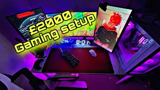 MY £2000 PC GAMING SETUPGAMEPLAY [upl. by Rab101]