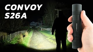 Convoy S26A CREE XHP703 HI 4000 Lumens 26800 Battery [upl. by Christmas171]