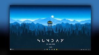 How to make your Windows 10 Desktop look cool and professional Customize Windows 10  All u need [upl. by Eilraep]