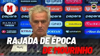 Rajada de época de Mourinho contra la liga turca quot¿Quién quiere ver esto huele malquotI MARCA [upl. by Studnia443]