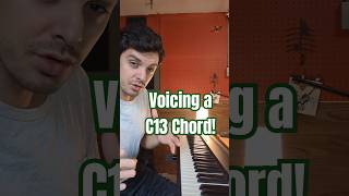 heres a pretty chord progression using a C13 and mindful voicing piano composer musictheory [upl. by Otiragram248]