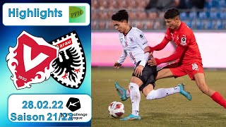 Highlights FC Aarau vs FC Vaduz 280222 [upl. by Eseela]