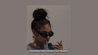 keyshia cole i should’ve cheated sped up [upl. by Ellednahs]