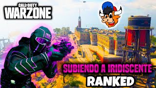 Casi llegamos a IRIDISCENTE en RANKED de WARZONE [upl. by Elianore774]