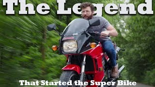 Real Life 1985 Kawasaki GPZ 900 R test drive [upl. by Oreste969]