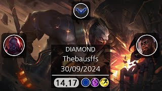 Thebausffs  Sion VS KSante  RANKED  30092024 [upl. by Tarazi]