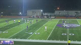 Collinsville vs Edwardsville High School Girls Varsity Soccer [upl. by Ilera958]