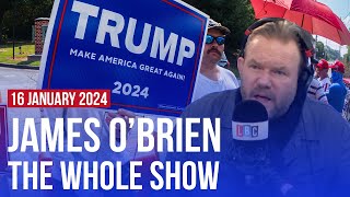 The psychology of the Trump voter  James OBrien  The Whole Show [upl. by Salvador]