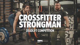 CrossFit vs Strongman  Deadlifts with HWPO and Rob Kearney [upl. by Ryhpez]