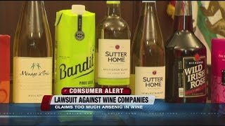 NOW TRENDING Lawsuit filed against wine companies [upl. by Westbrook372]