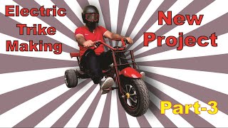 Electric trike making part3  Electric Tricycle  Robotechpk [upl. by Giffer338]