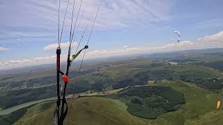 BCC Talybont 2024 climbout in gaggle [upl. by Nylzaj]