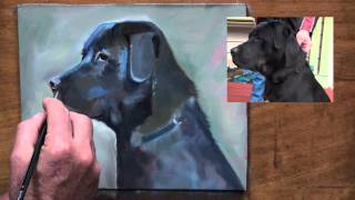 Bear the Dog  Painting Demonstration [upl. by Narda]