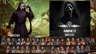 Mortal Kombat 1 – Ghostface Announcer Voice [upl. by Tnaryb342]