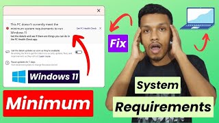 This pc doesnt currently meet windows 11 system  windows 11 minimum system requirements [upl. by Shulamith175]