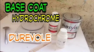 BASE COAT HYDROCHROME DUREVOLE PART 1 [upl. by Aicaca]