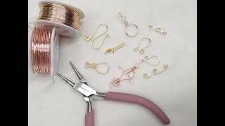 DIY Cómo Hacer Broches o Cierres Básicos Para Pulseras Collar Con Alambre Fácil Rápido Paso a Paso [upl. by Gardiner]