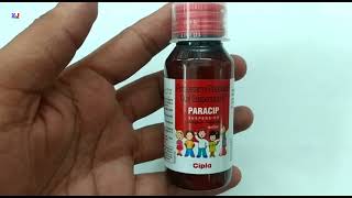 Paracip Suspension  Paracetamol Paediatric Oral suspension Ip uses  paracip Syrup Uses Dose Fayde [upl. by Dyer]