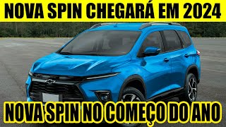 NOVA CHEVROLET SPIN CHEGARÁ NO COMEÇO DO ANO QUE VEM [upl. by Nayab]