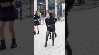 Fancam of ineswbrg as CHAEWON on our CRAZY cover lesserafim kpopdancecover dance fyp [upl. by Eelarac]