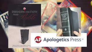 Defending the Faith Study Bible by Apologetics Press [upl. by Richart]