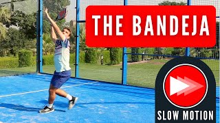 The Bandeja in Padel  Technical Breakdown [upl. by Gracye]