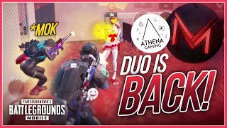 ATHENA x MOK ALL PLAYER WILL REPORT US 😨  PUBG MOBILE [upl. by Caine]