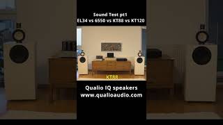 EL34 vs 6550 vs KT88 vs KT120  Sound Test [upl. by Nnylg]