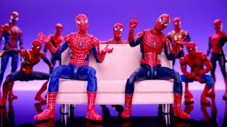 Action Figure Comparison Who Made The Best Tobey Maguire SpiderMan Marvel Legends VS SH Figuarts [upl. by Rudolf]