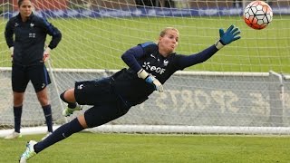 Equipe de France Féminine  lentrainement des 4 gardiennes de but [upl. by Beutler]