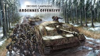 Decisive Campaigns Ardennes Offensive Stavelot Part 1 Moving North for Fuel Supply [upl. by Elleinahc]