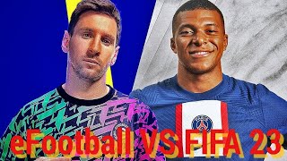 FIFA 23 VS eFootball 23  lultima sfida [upl. by Akir]