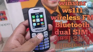 winstar ws111 review  winstar ws111 price in bangladesh  winstar mobile  mobile review amp unboxing [upl. by Ahsatal]