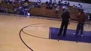 Odds On Promotions 10000 Horseshoe Toss at Tarleton State University Basketball Game [upl. by Roinuj109]