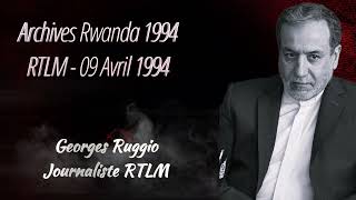 Documents archives  Rwanda avril 1994  Audio 16  Emission RTLM 9 Avril [upl. by Quartana]