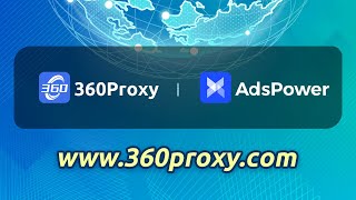 Tutorial for using 360proxy in Adspower Browser [upl. by Trip]