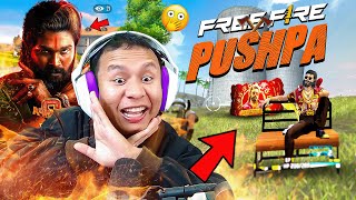 Pushpa x Free Fire 🔥 Jhukega Nahi Solo Vs Squad Gameplay  Tonde Gamer [upl. by Enyawad110]