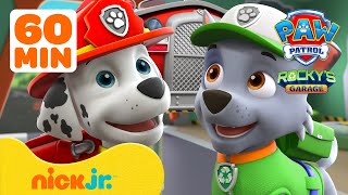 PAW Patrols Rockys Garage Compilation 8 w Marshall  Nick Jr [upl. by Yznyl]