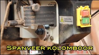 Timmertip 1605 Spanveer kolomboor gebroken [upl. by Eycal605]