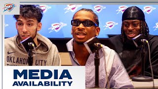 OKC Thunder Full Media Availability  Post Game at Cleveland Cavaliers  October 27 2023 [upl. by Ennaid]