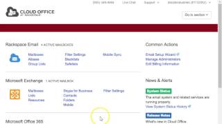 Upgrading to Rackspace Email Plus [upl. by Aw]