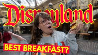 We Tried EVERY Breakfast Item at Disneyland  Which Is The Best [upl. by Hunter444]