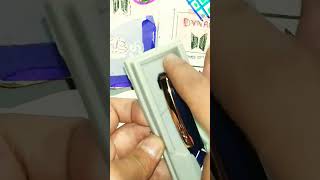 UNBOXING MY NEW REYNOLDS TRIMAX GOLD GEL PEN WITH THE REFILLABLE FLUID INK SYSTEM asmr [upl. by Eelaras228]