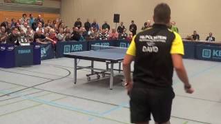 stoni TV Tabletennis TV Hilpoltstein vs SV Werder Bremen 10 David vs Cioti 2 DTTB Pokal [upl. by Handy]