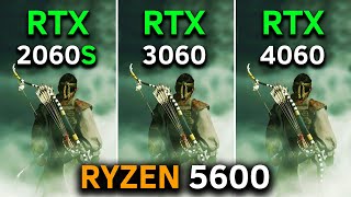 RTX 2060 SUPER 8GB vs RTX 3060 12GB vs RTX 4060 8GB  RYZEN 5 5600  Test in 10 Games  2024 [upl. by Sydney]